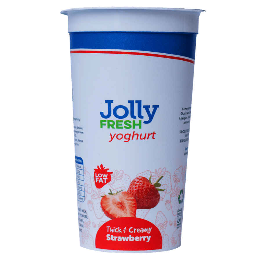 Jolly Fresh Strawberry Yoghurt