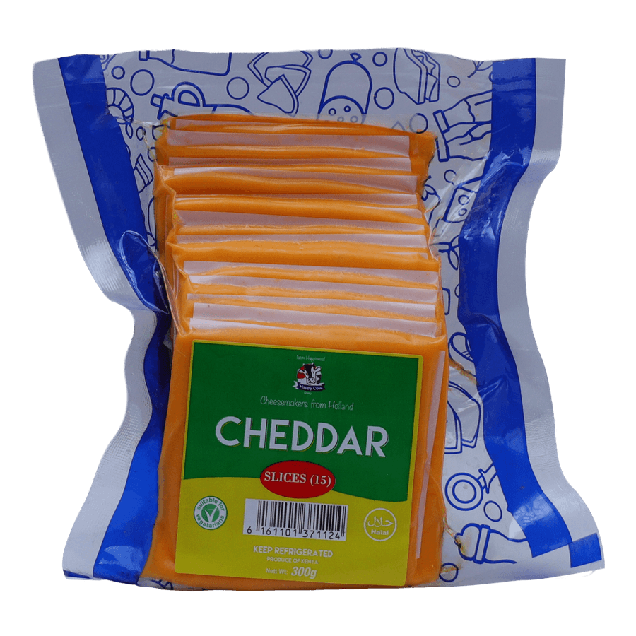 Happy Cow Cheddar Cheese Slices