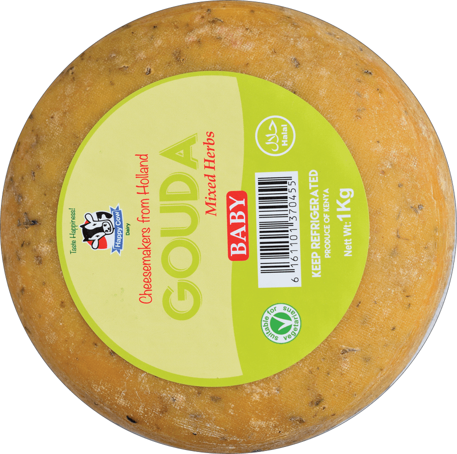 Happy Cow Gouda Mixed Herbs Cheese