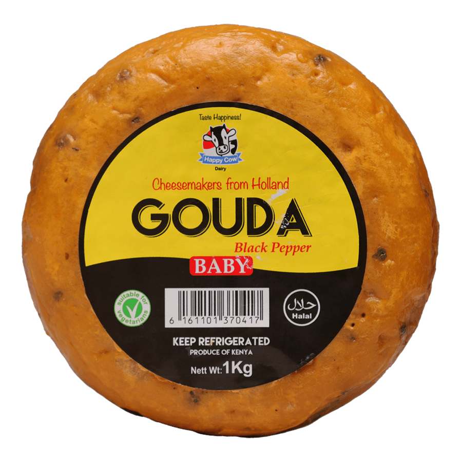 Happy Cow Gouda Black Pepper Cheese