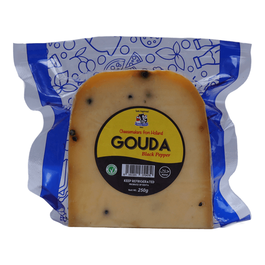 Happy Cow Gouda Black Pepper Cheese